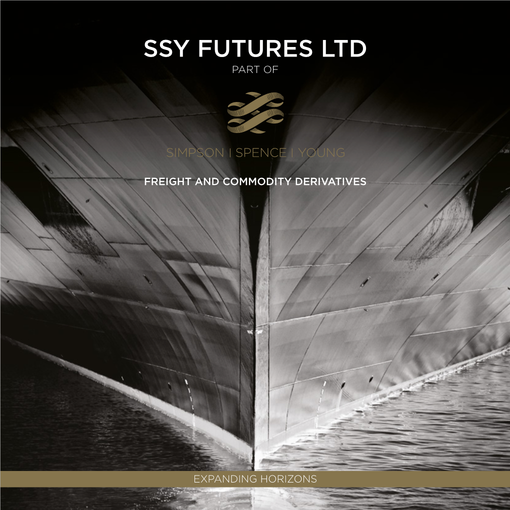 Ssy Futures Ltd Part Of