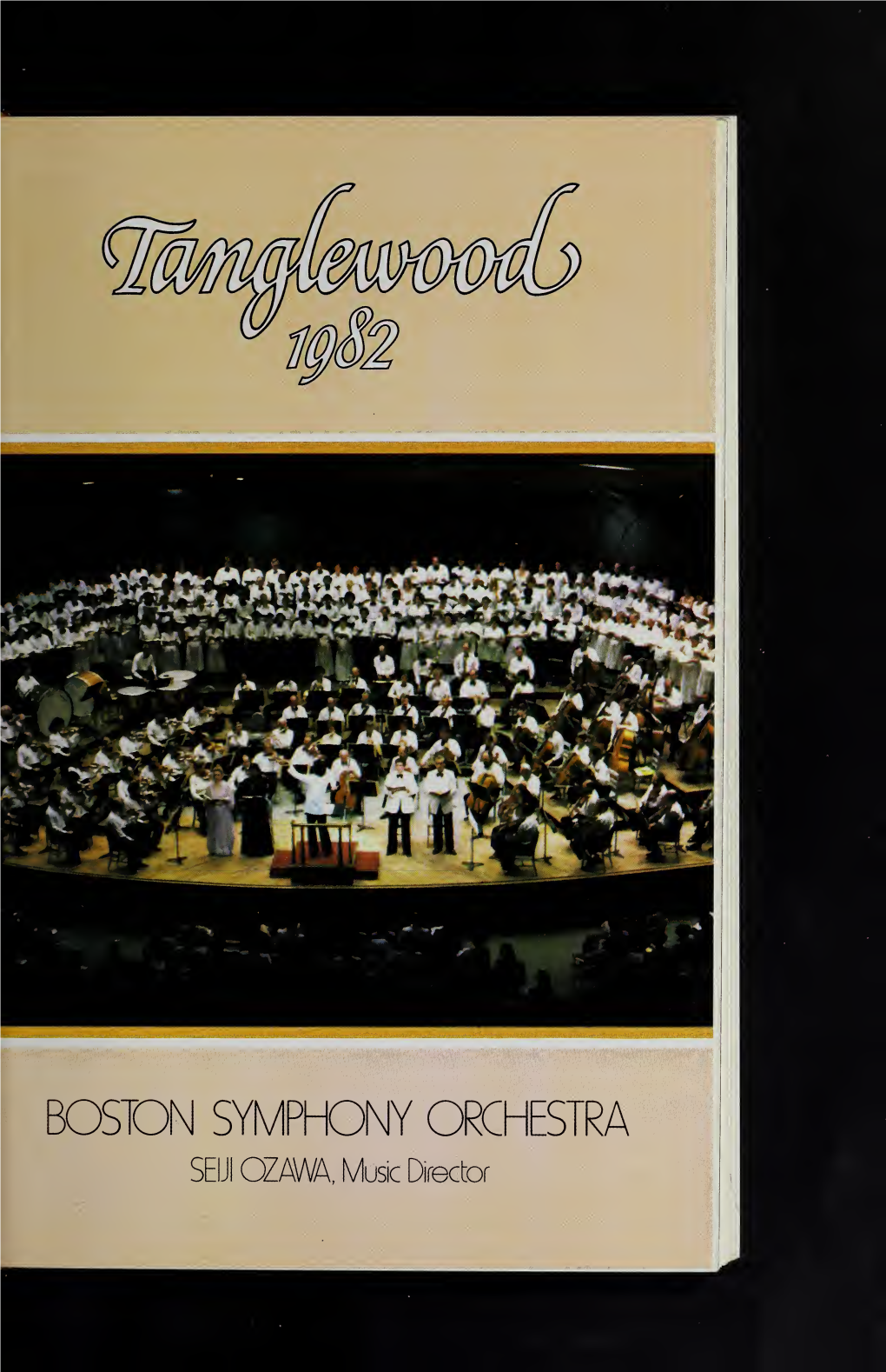 Boston Symphony Orchestra Concert Programs, Summer, 1982, Tanglewood