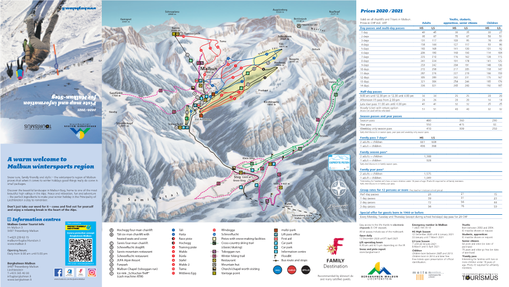 A Warm Welcome to Malbun Wintersports Region