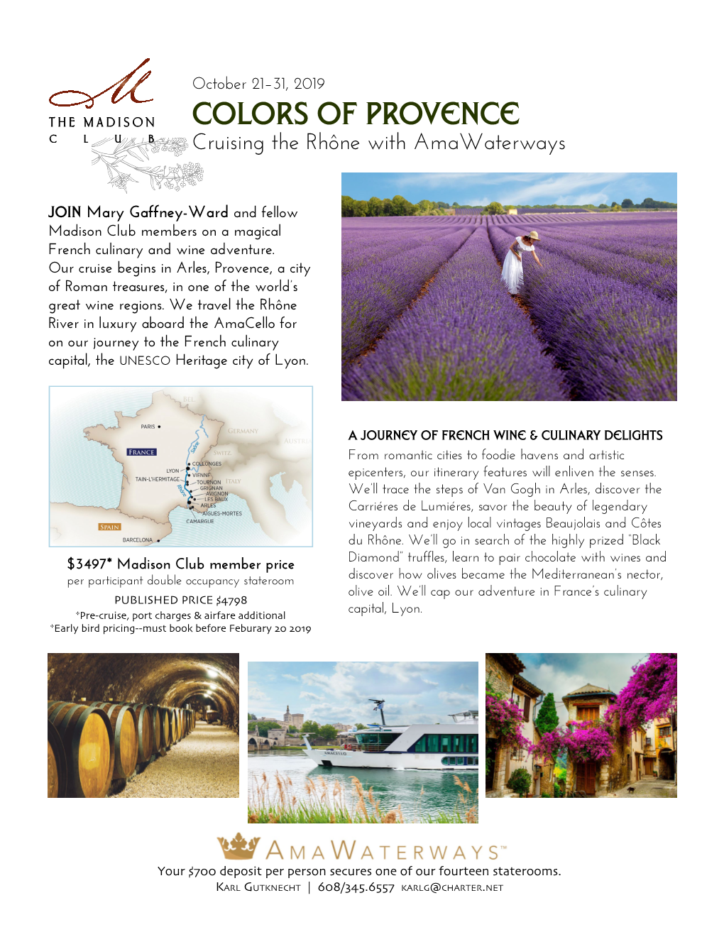 Colors of Provence Cruising the Rhône with Amawaterways