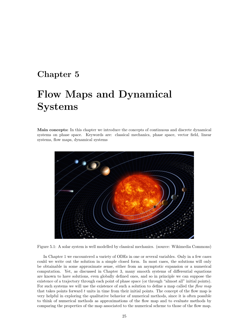 Chapter 5. Flow Maps and Dynamical Systems