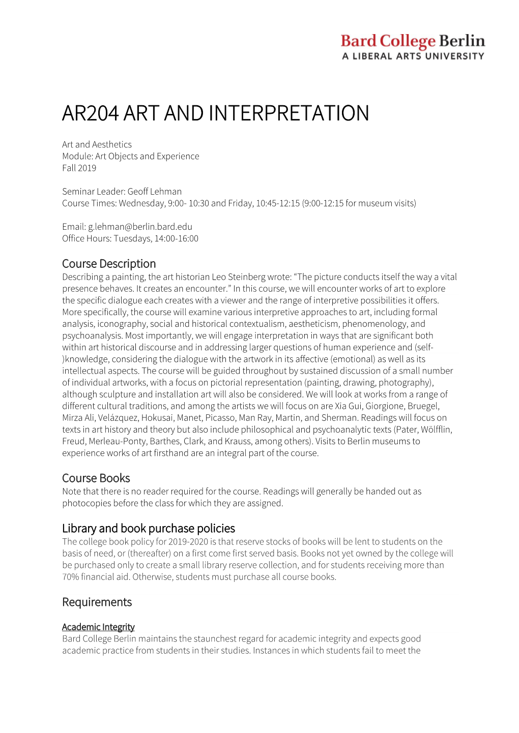 Ar204 Art and Interpretation