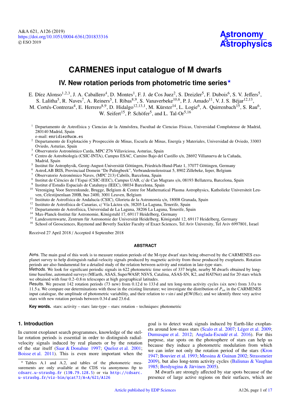 IV. New Rotation Periods from Photometric Time Series?