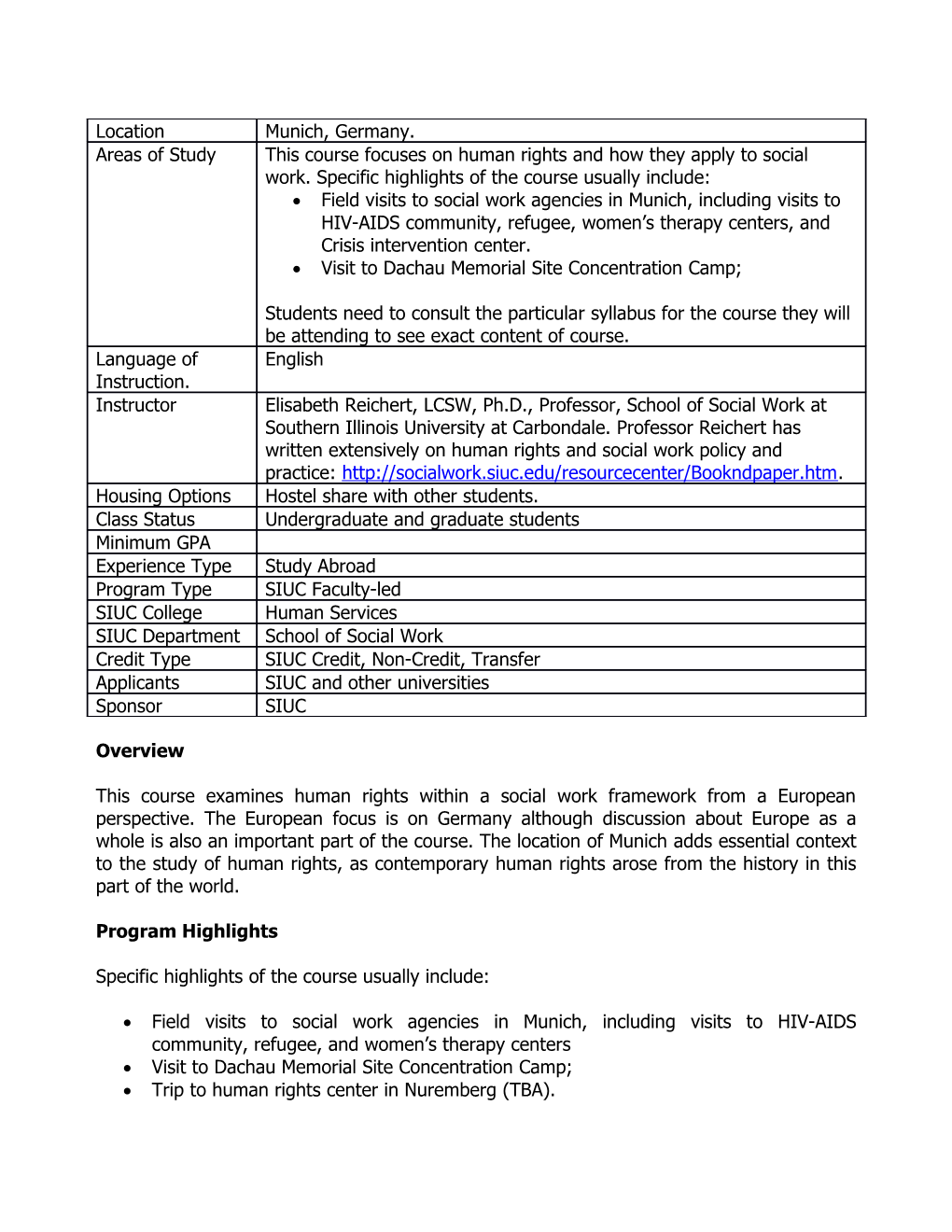 SIUC Short-Term Programs Template