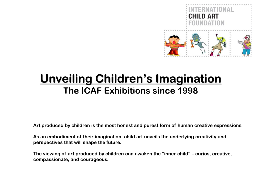 Unveiling Children's Imagination