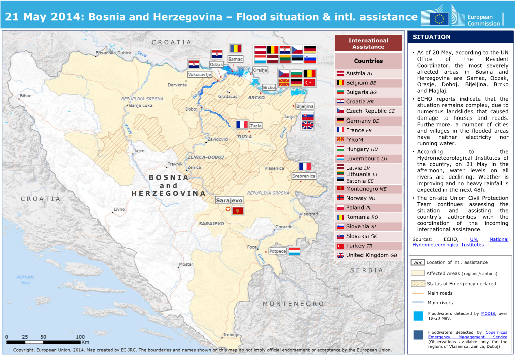 Flood Situation & Intl. Assistance