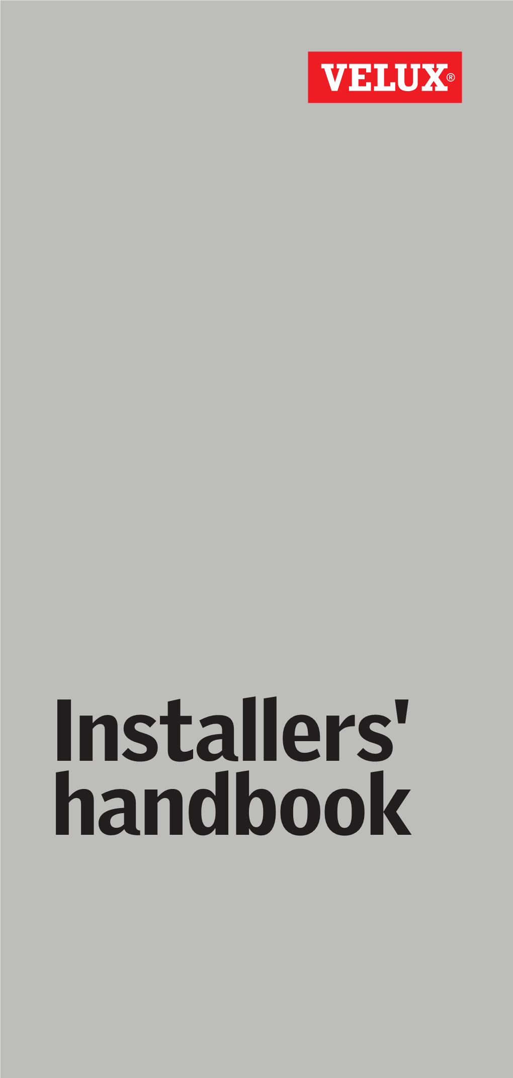 Installers' Handbook Preface