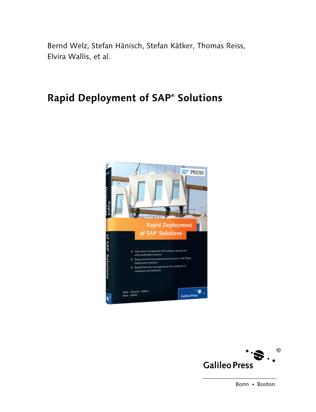 Rapid Deployment of SAP Solutions?