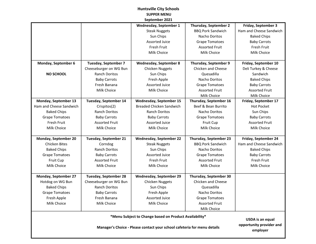 September 2021 Supper.Pdf