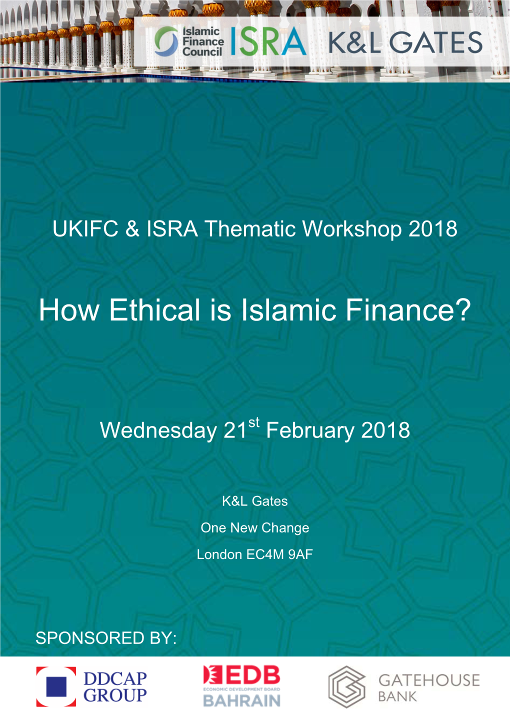 How Ethical Is Islamic Finance?