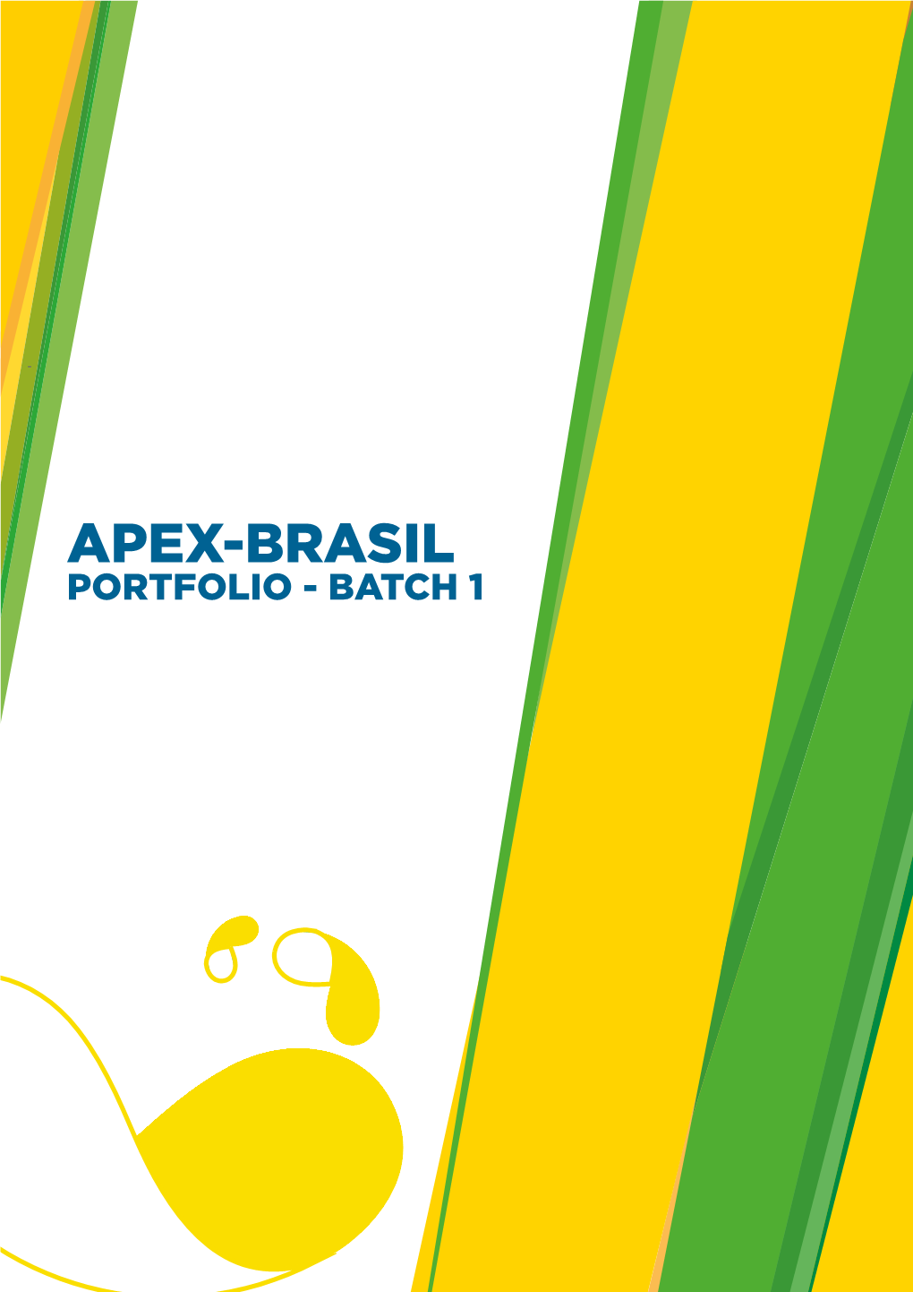 Apex-Brasil Portfolio - Batch 1