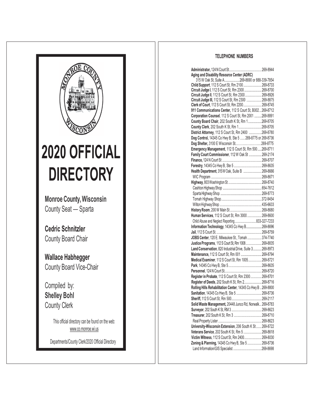 2020 Official Directory