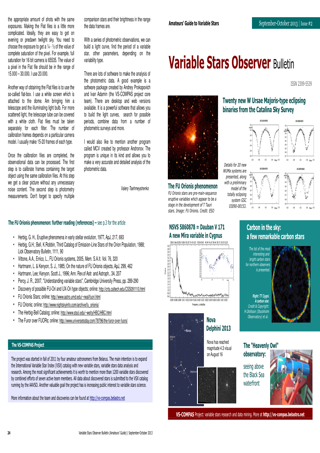 Variable Stars Observer Bulletin 15.000 – 30.000