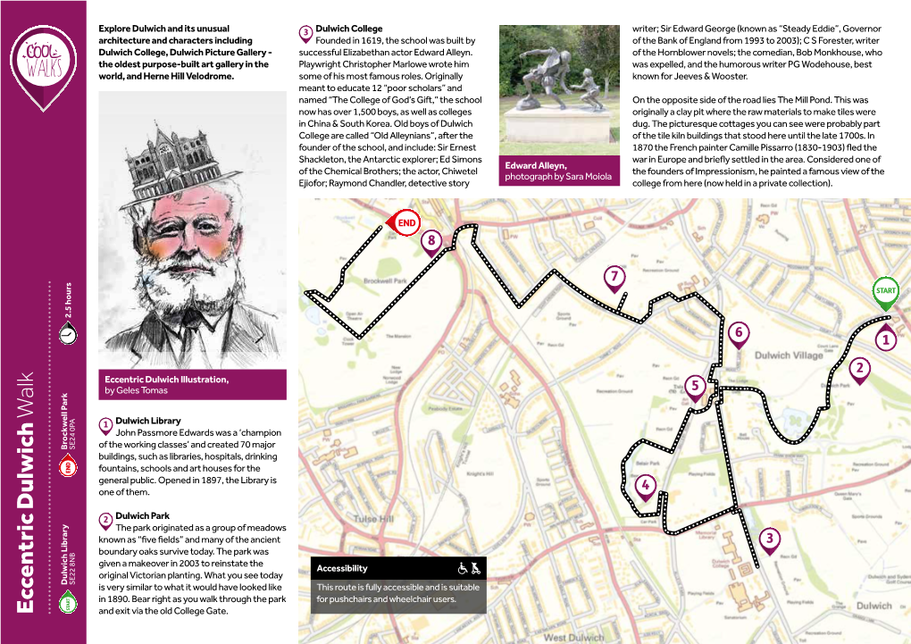 Eccentric Dulwich Walk Eccentric and Exit Via the Old College Gate