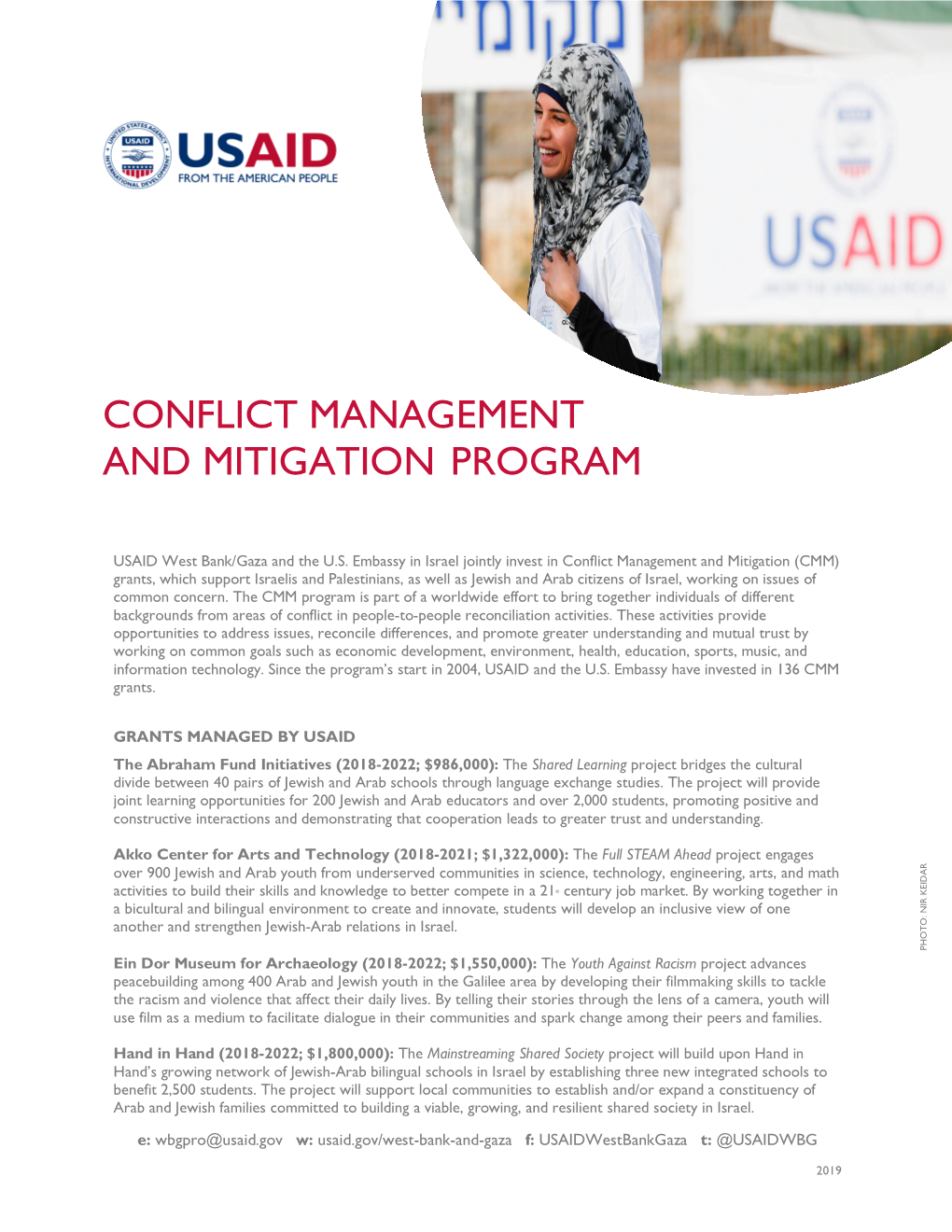 Conflict Management and Mitigation Program