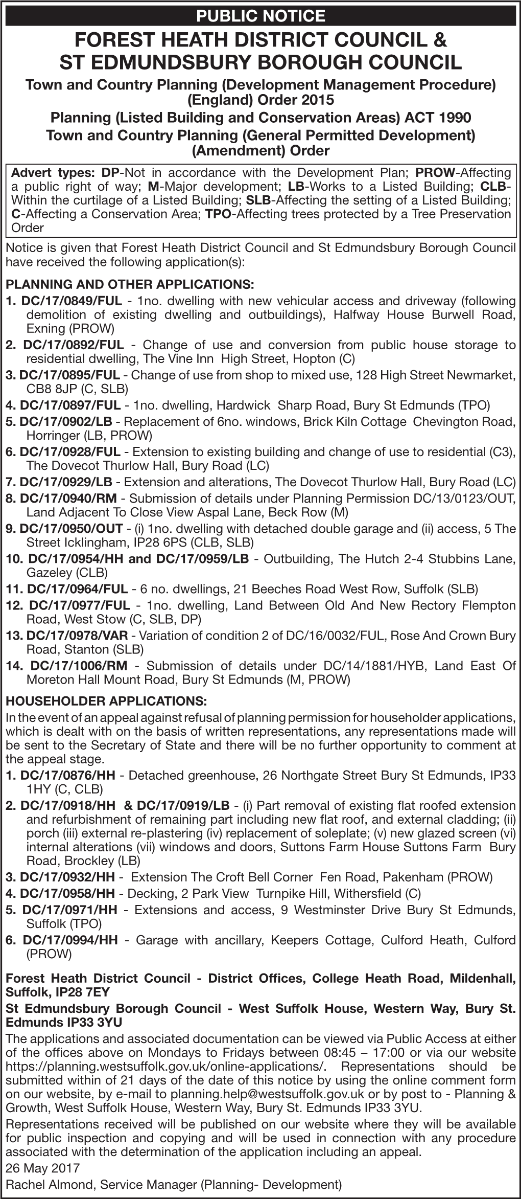 Forest Heath District Council & St