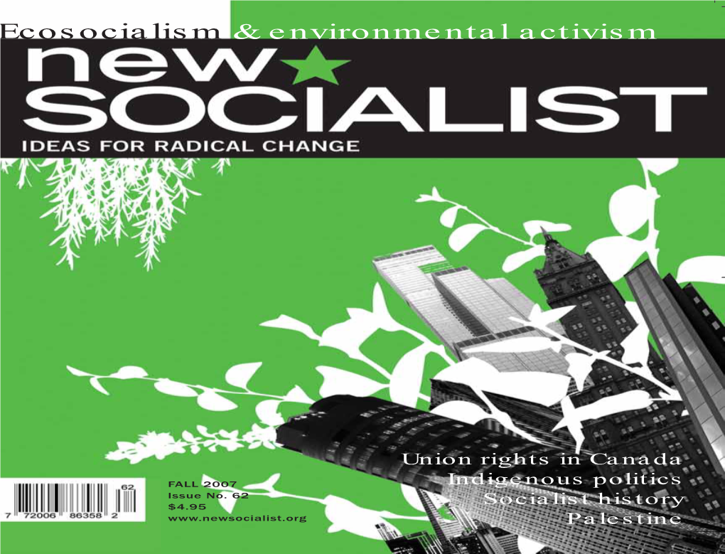 Ecosocialism & Environmental Activism