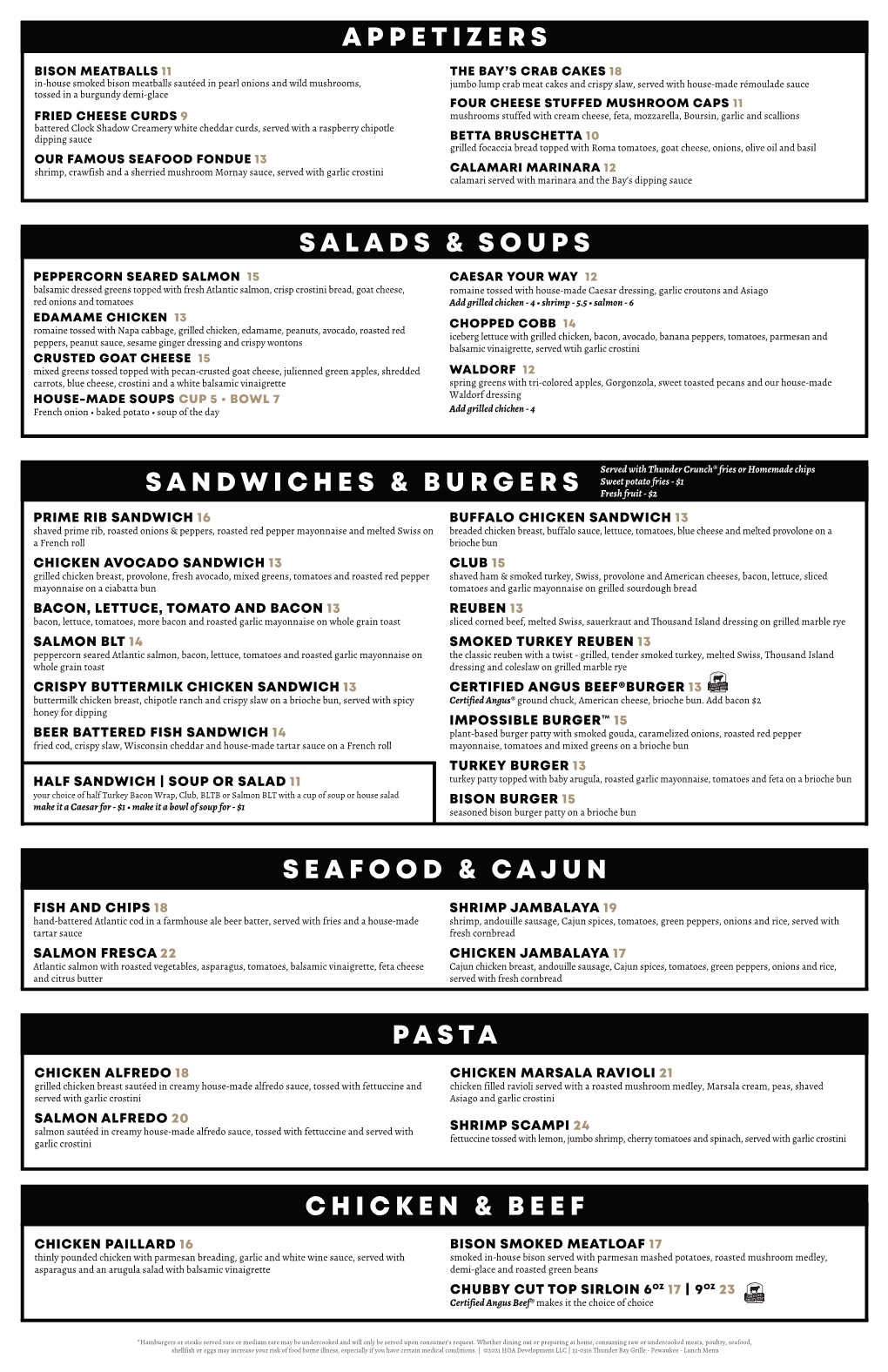 Download Lunch Menu