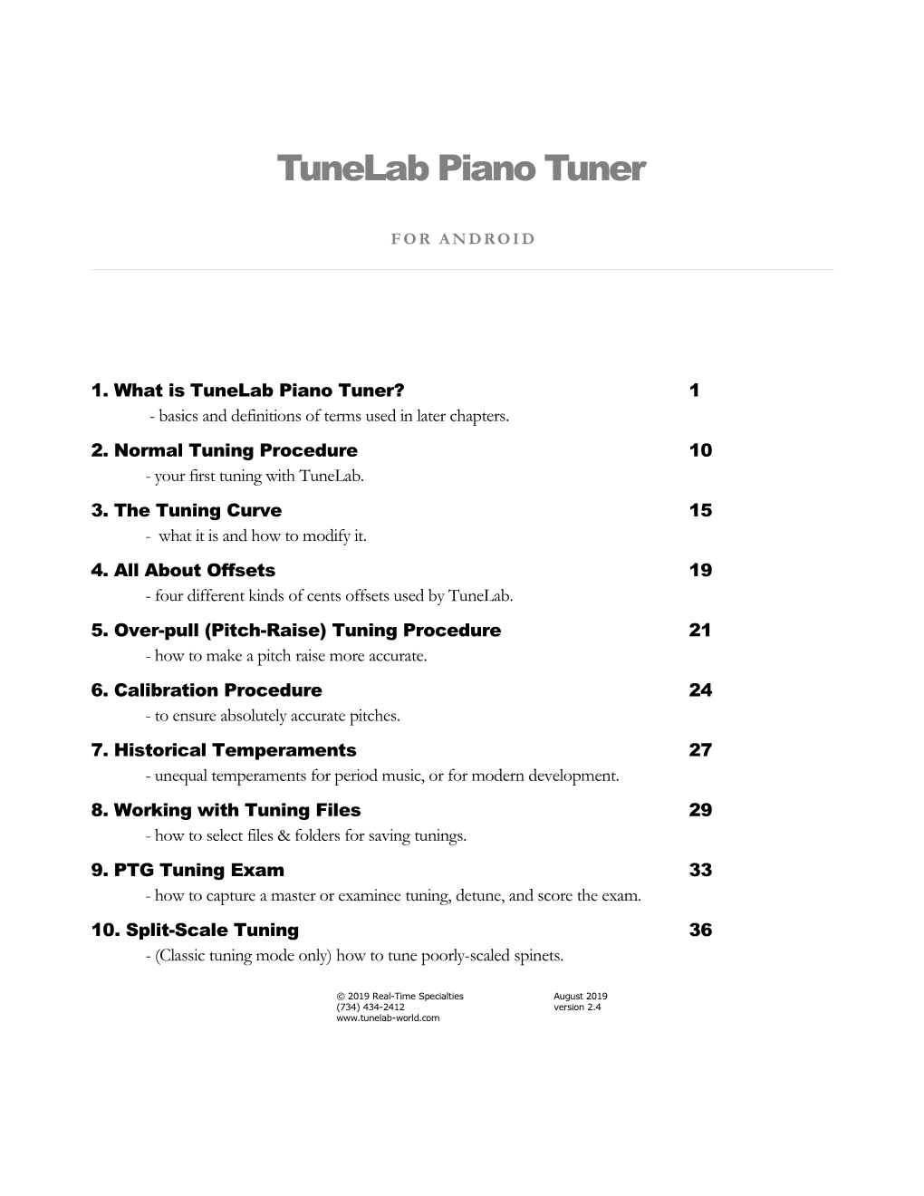 Tunelab Piano Tuner