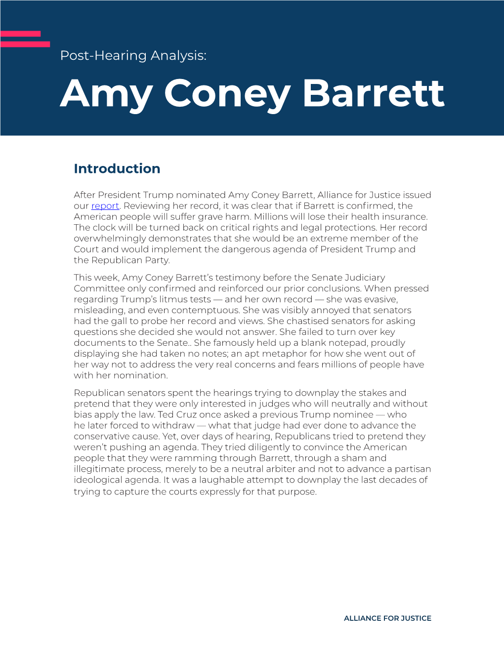 Amy Coney Barrett