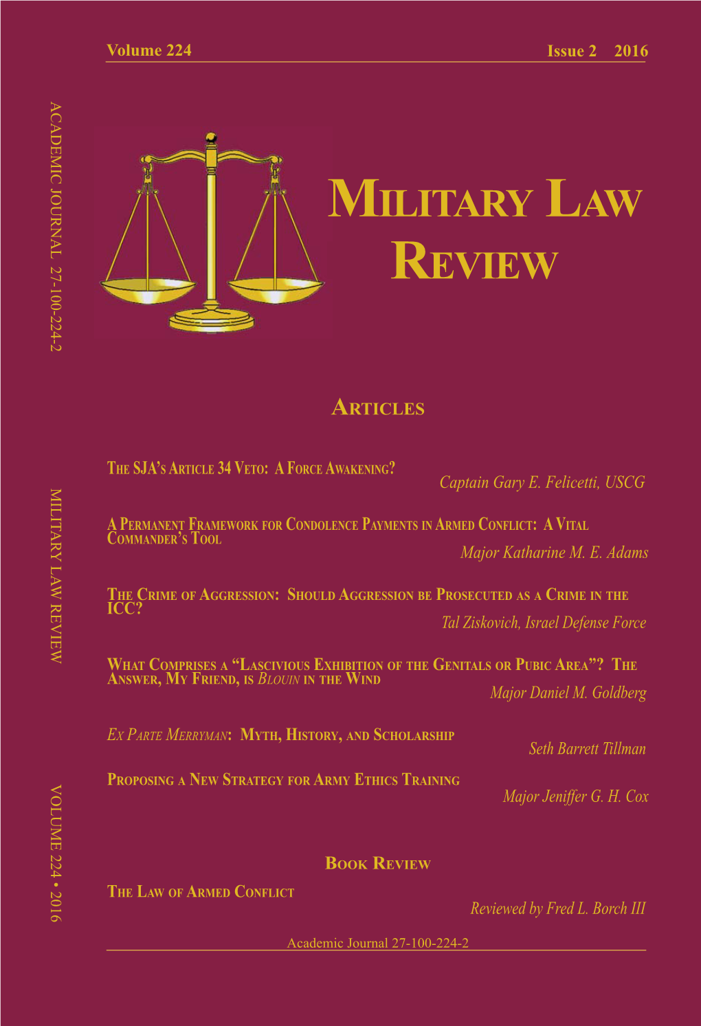 Military Law Review