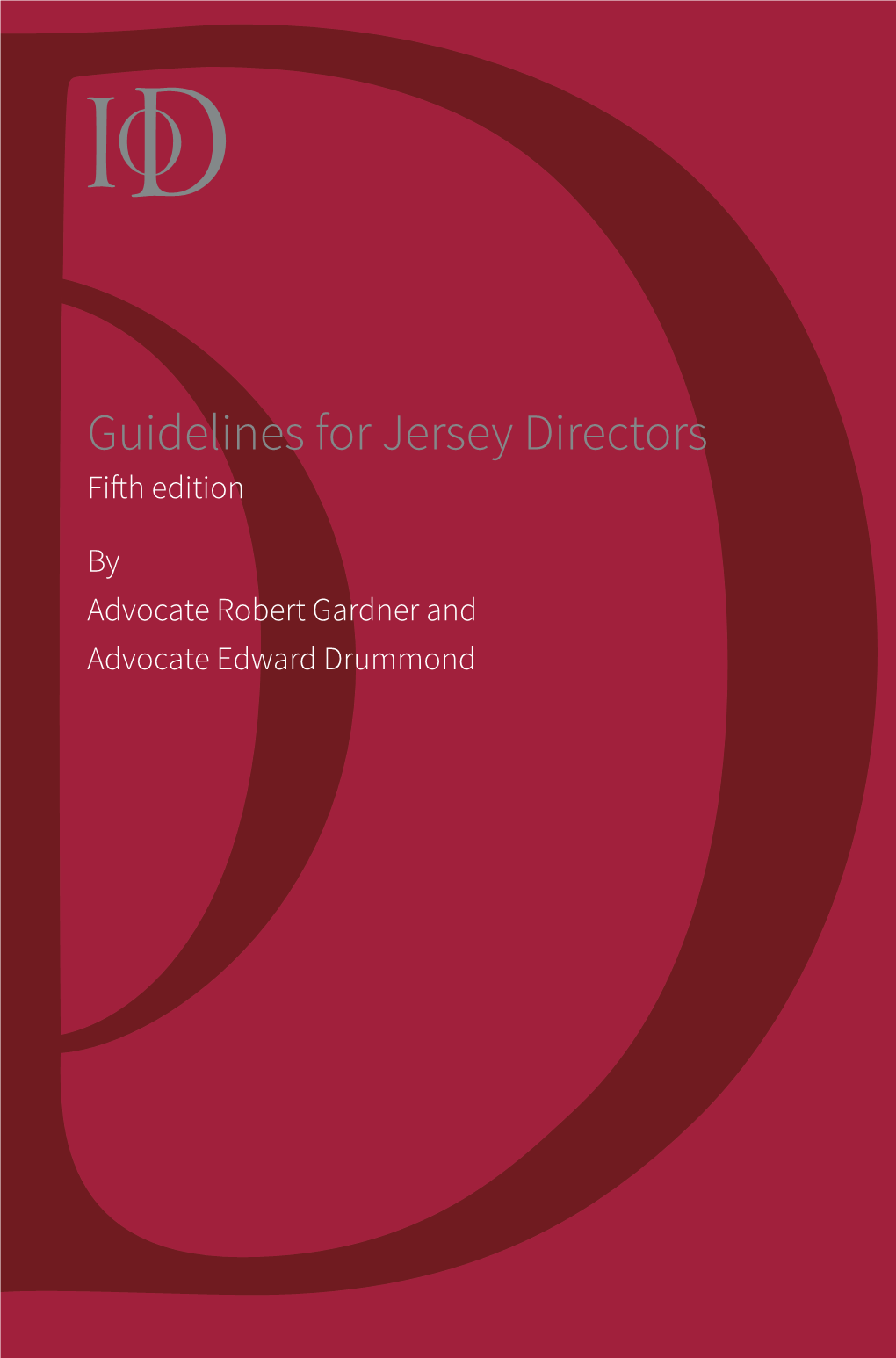 Guidelines for Jersey Directors Fifth Edition
