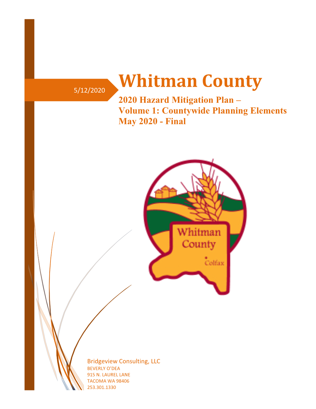 2020 Hazard Mitigation Plan – Volume 1: Countywide Planning Elements May 2020 - Final