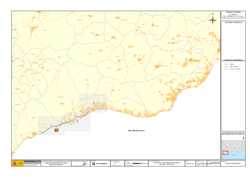 Mar Mediterráneo ESTEPONA DISTRIBUCIÓN DE MINUTA