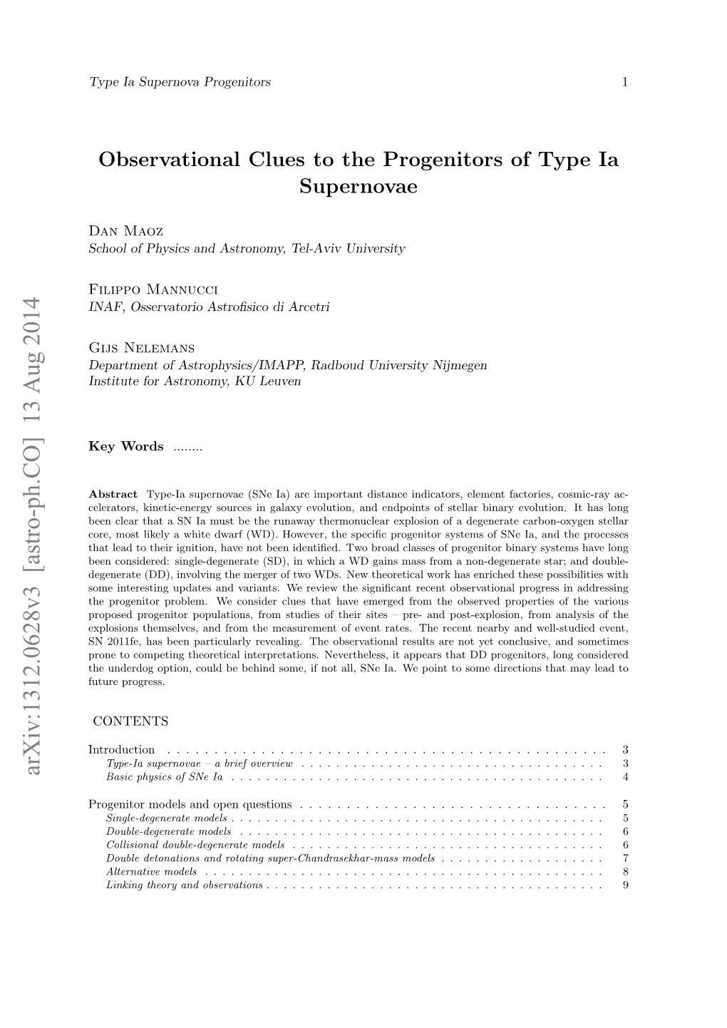 Observational Clues to the Progenitors of Type Ia Supernovae