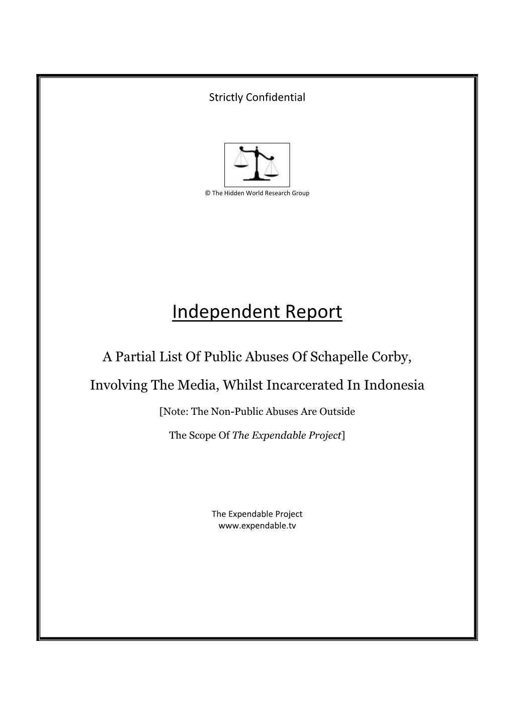 Independent Report