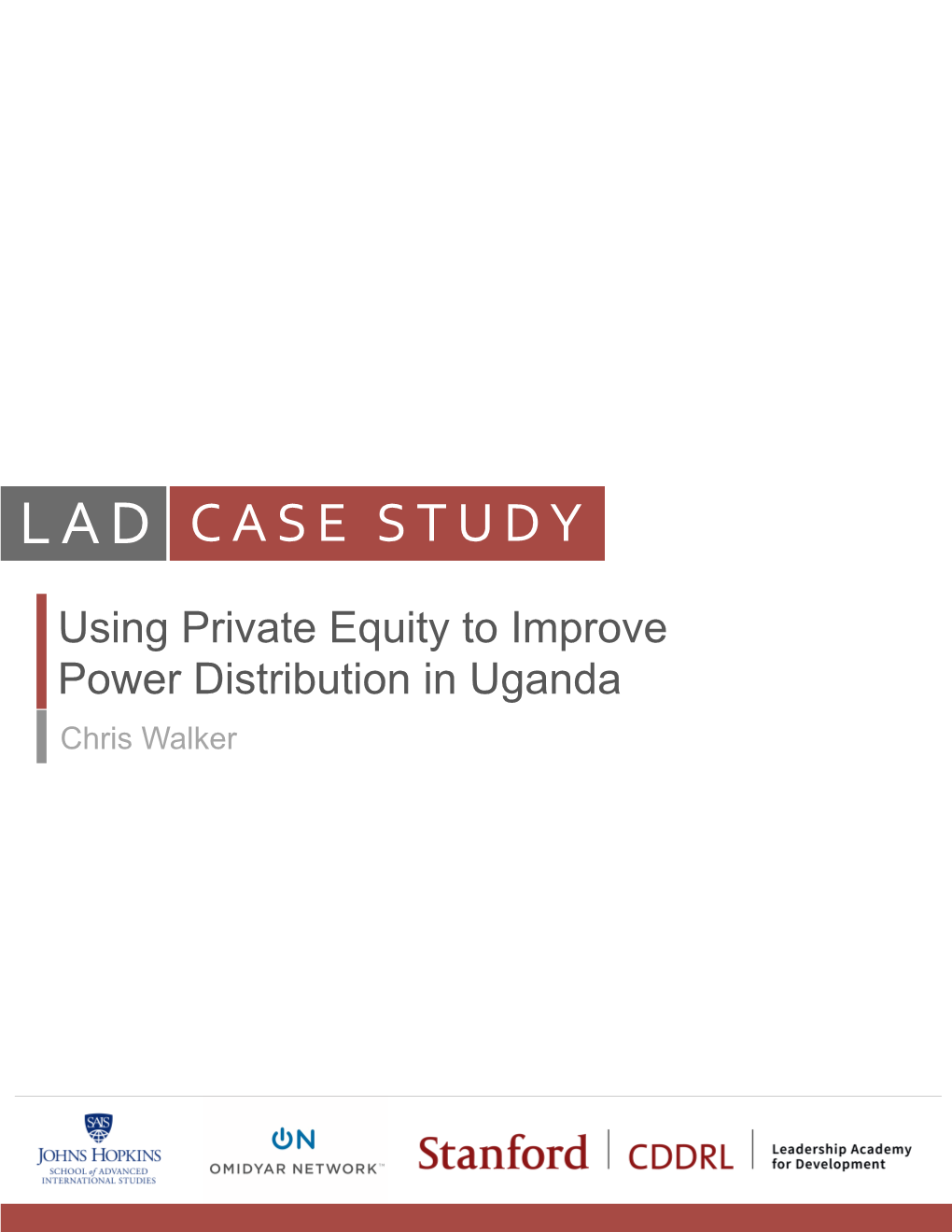 Lad Case Study