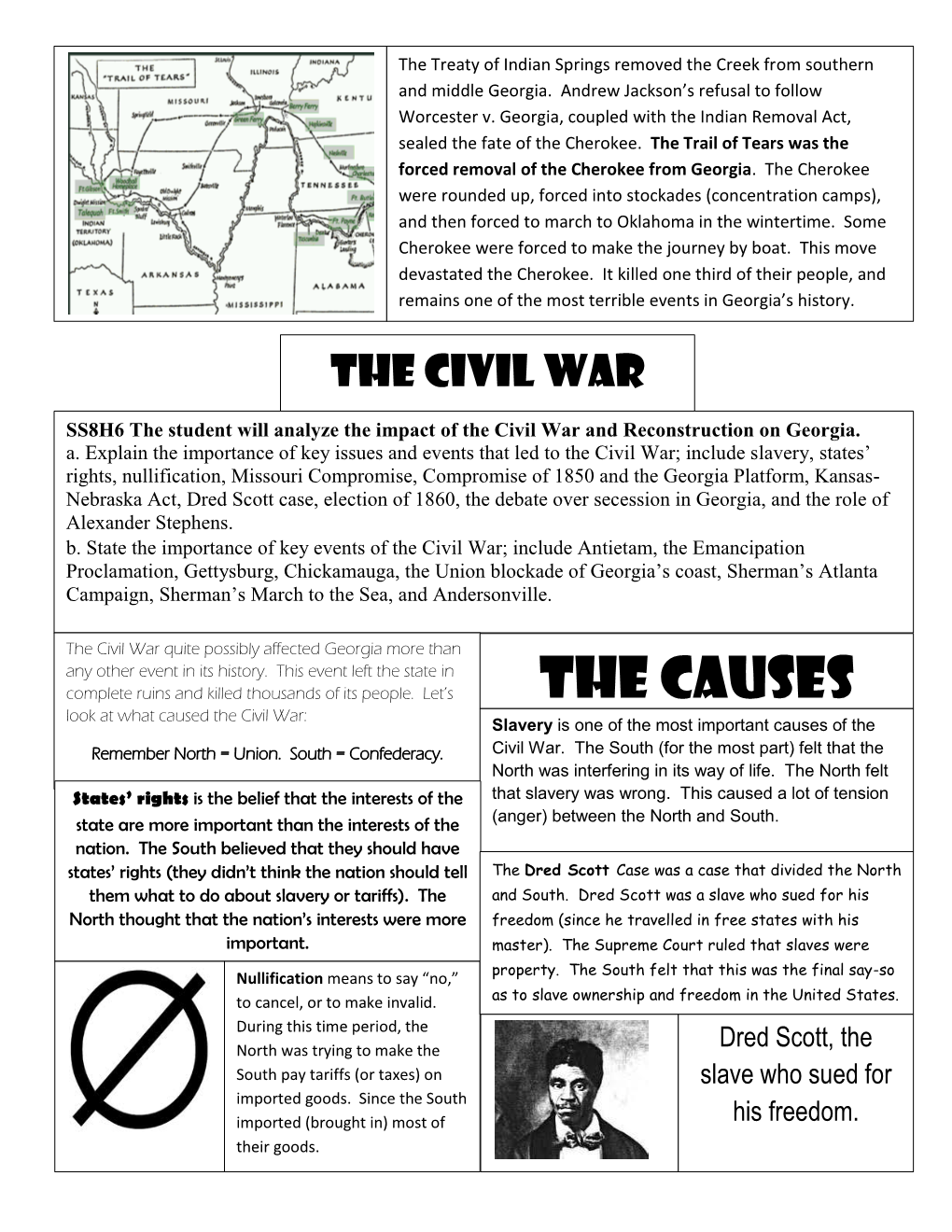The Causes Look at What Caused the Civil War: Slavery Is One of the Most Important Causes of the Remember North = Union