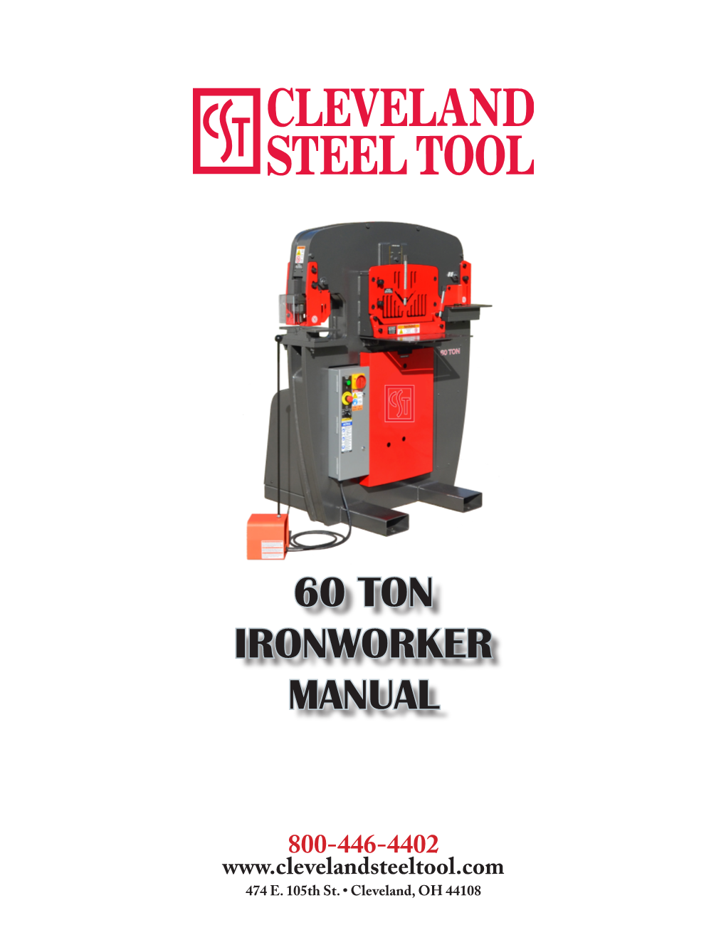 60 Ton Ironworker Manual