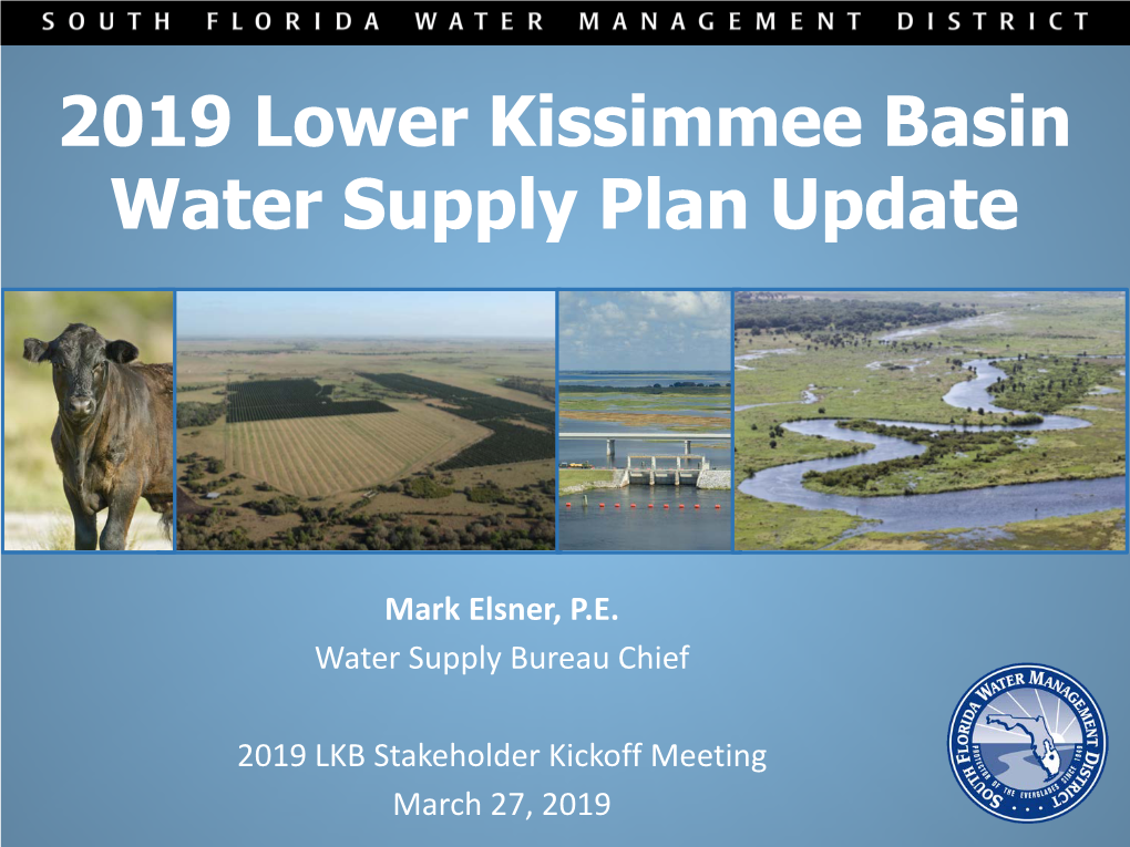 2019 Lower Kissimmee Basin Water Supply Plan Update