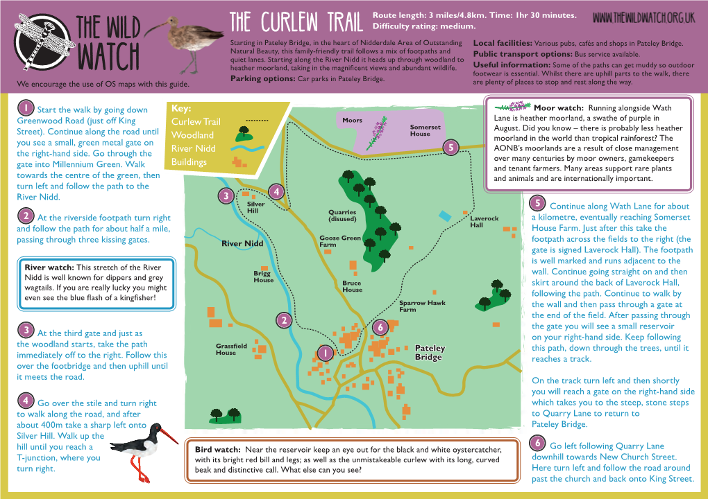 Curlew Trail Woodland River Nidd Buildings 1 2 3 4