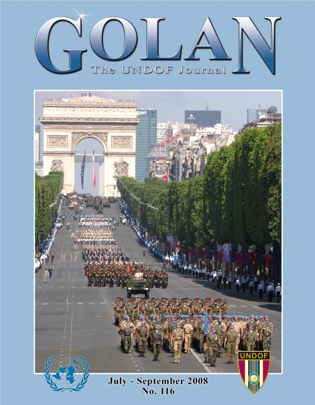 Golan Journal 116, July