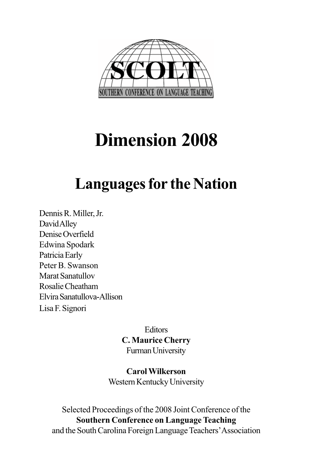 Dimension 2008
