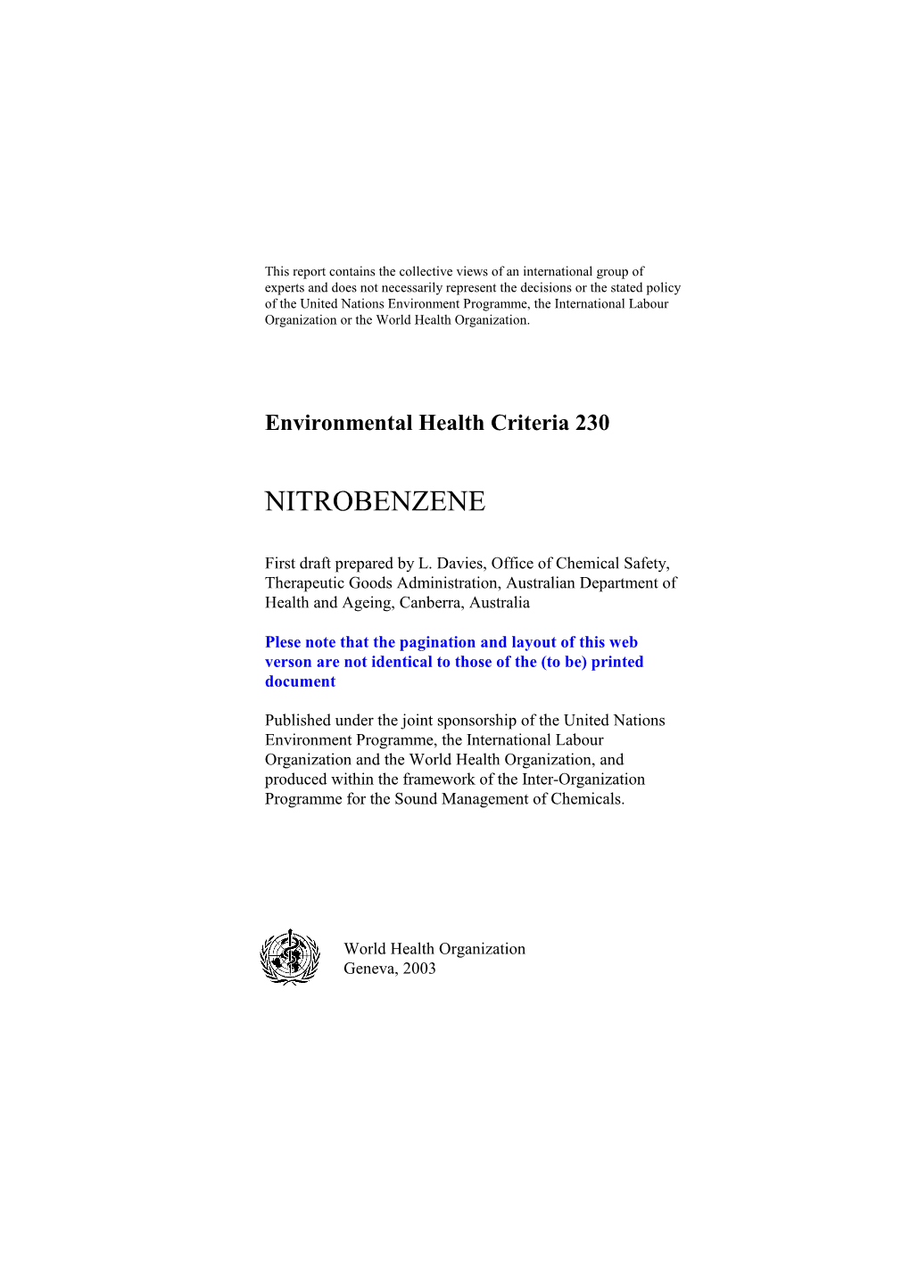 Nitrobenzene