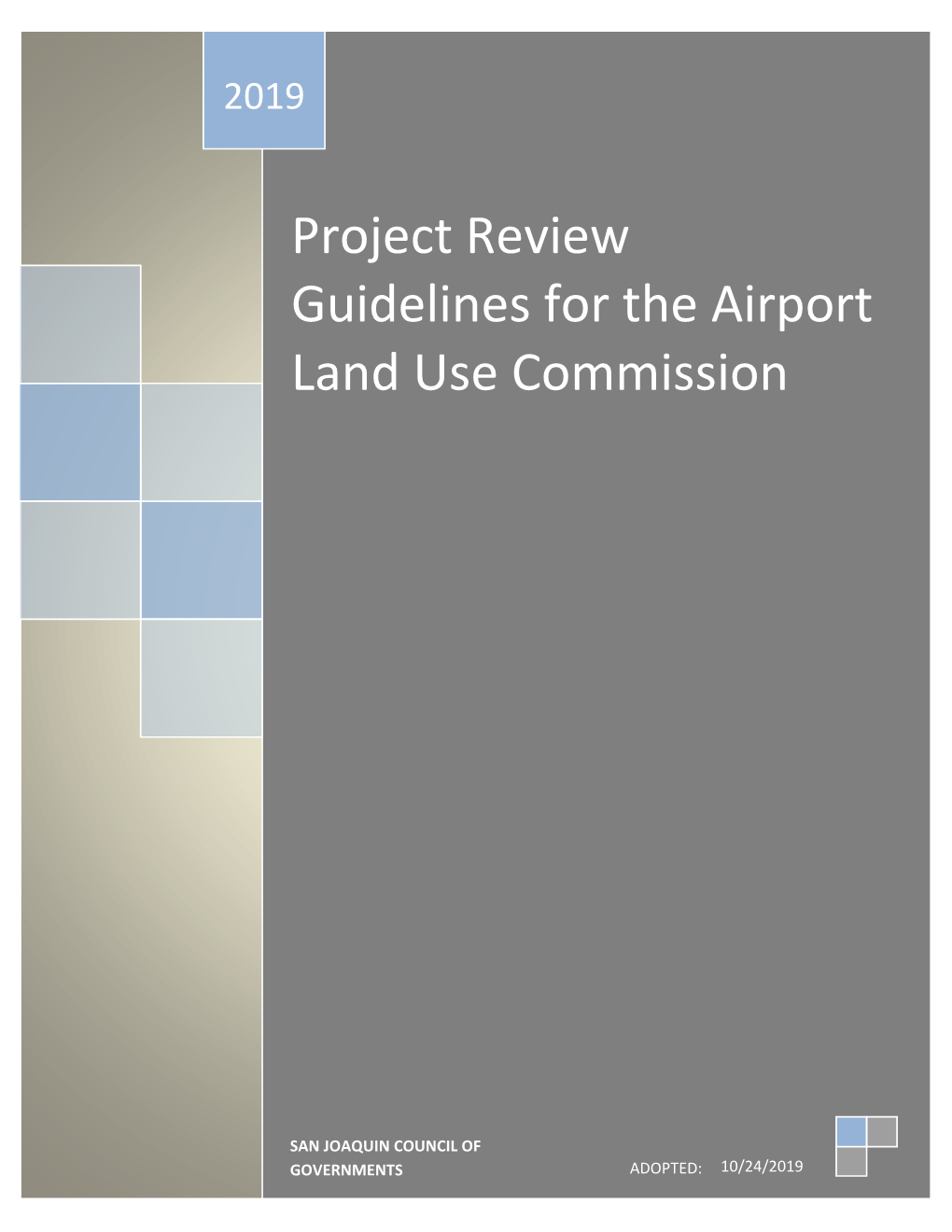 Project Review Guidelines for the Airport Land Use Commission