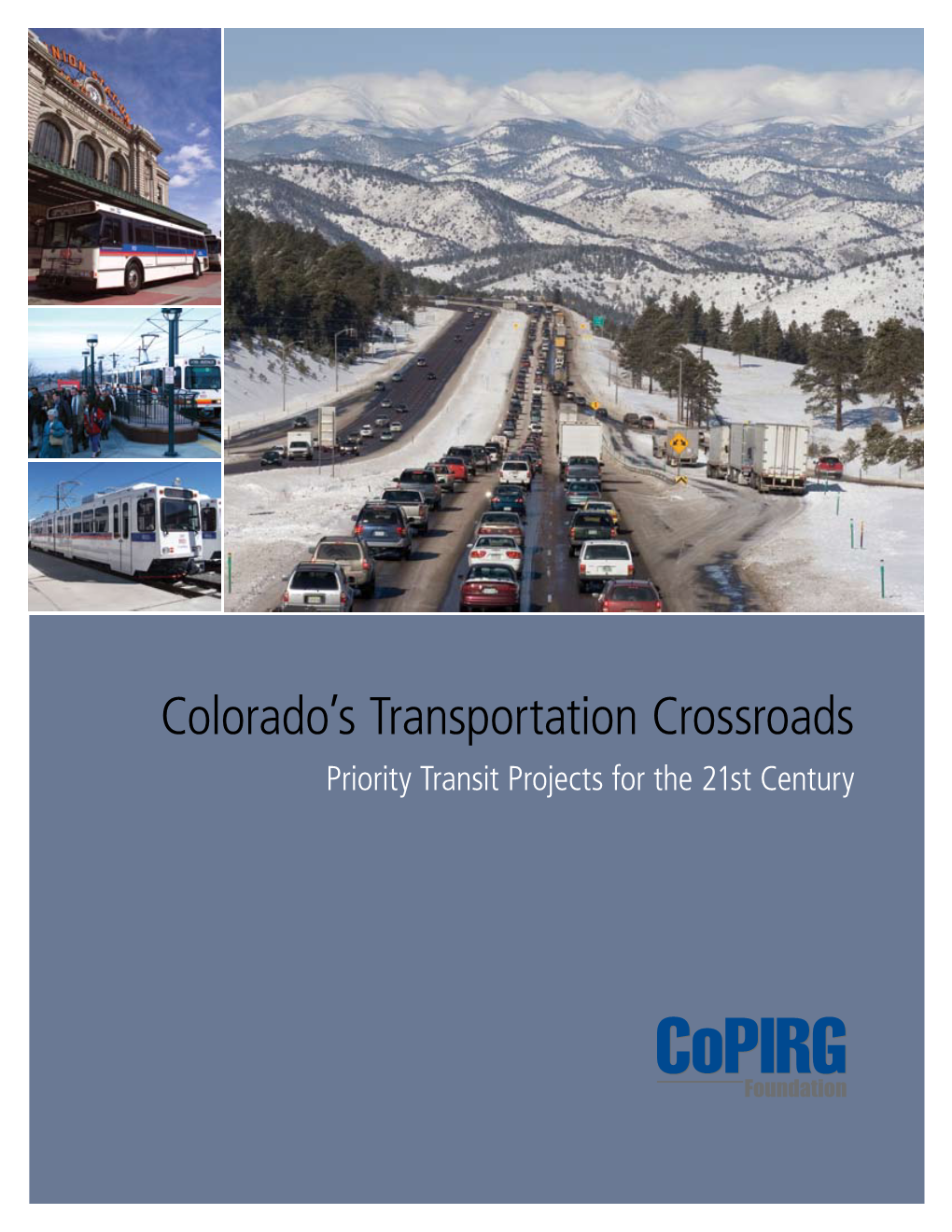 Colorado's Transportation Crossroads