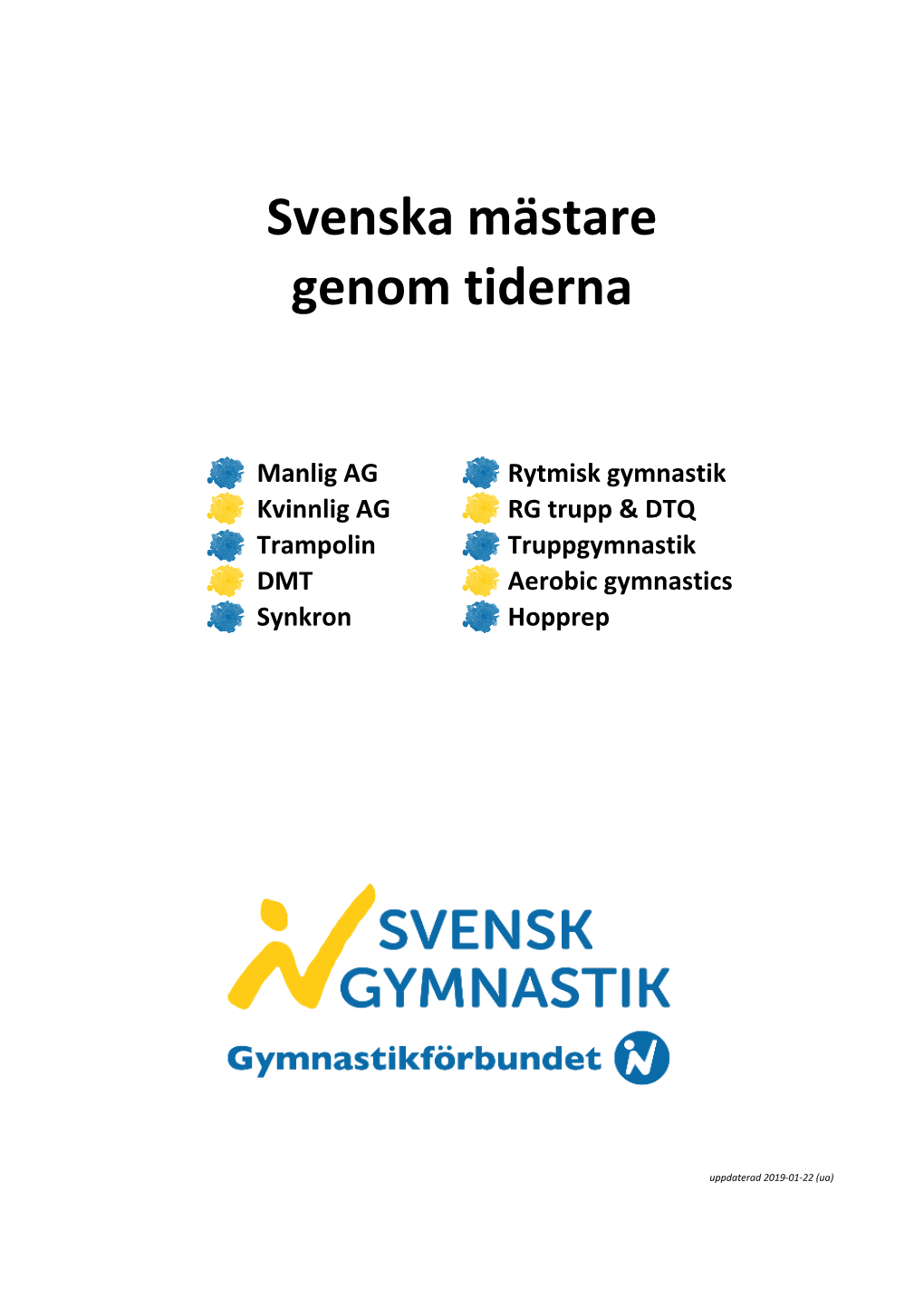 Svenska Mästare Genom Tiderna