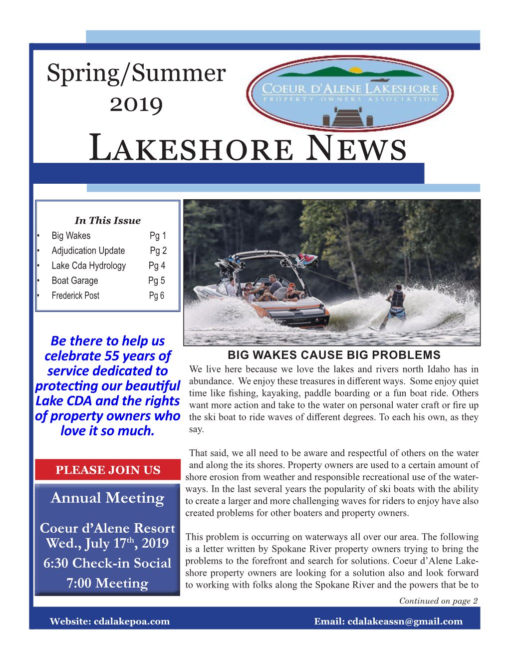 Lakeshore News