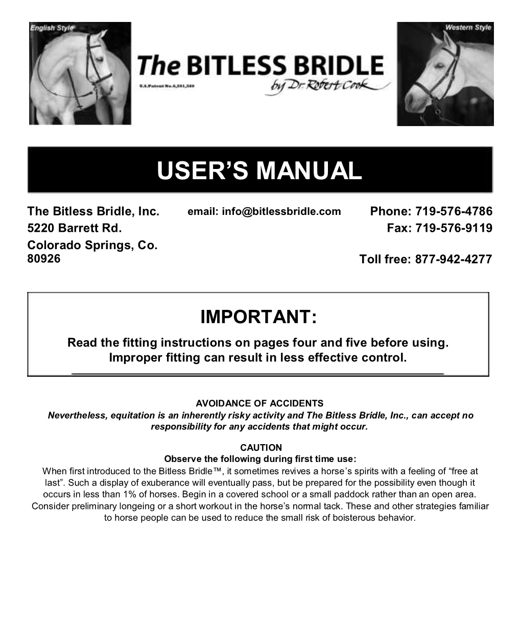 User's Manual