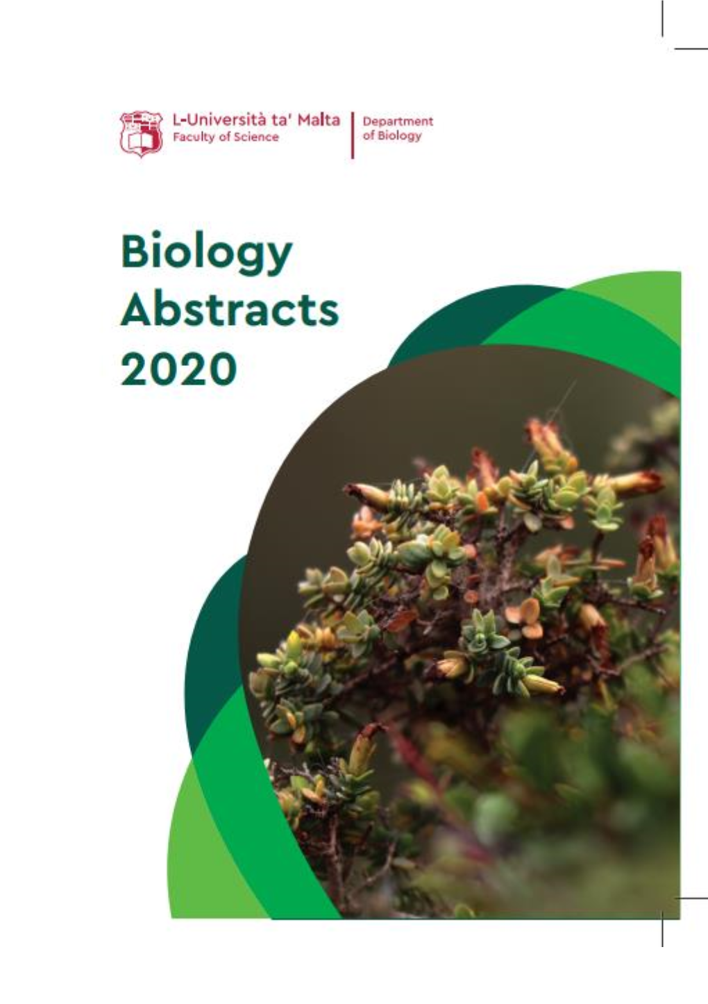 BIOLOGY SYMPOSIUM ONLINE 2020 ABSTRACTS.Pdf