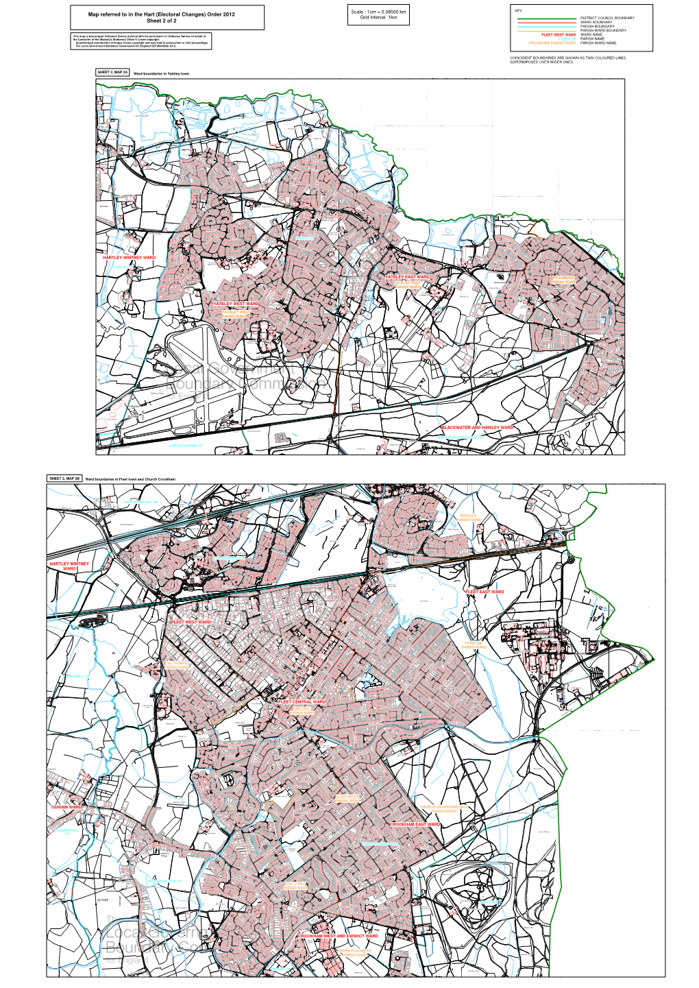 Map Referred to in the Hart