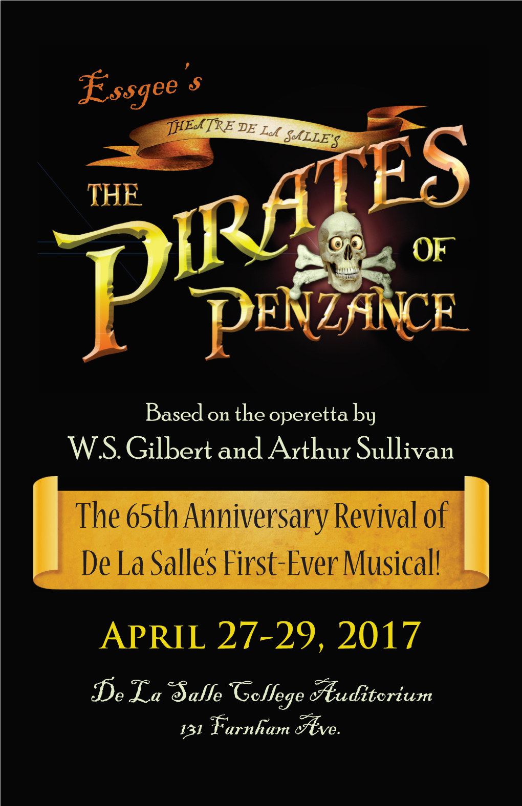 Pirates Playbill.Indd