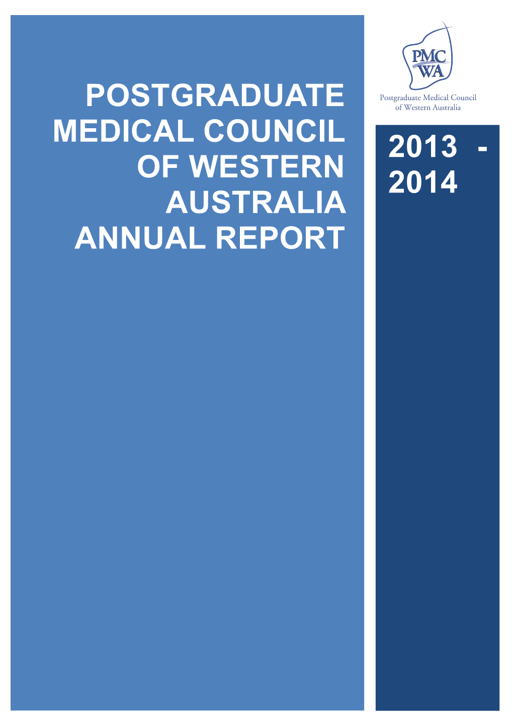 PMCWA Annual Report 2013/2014