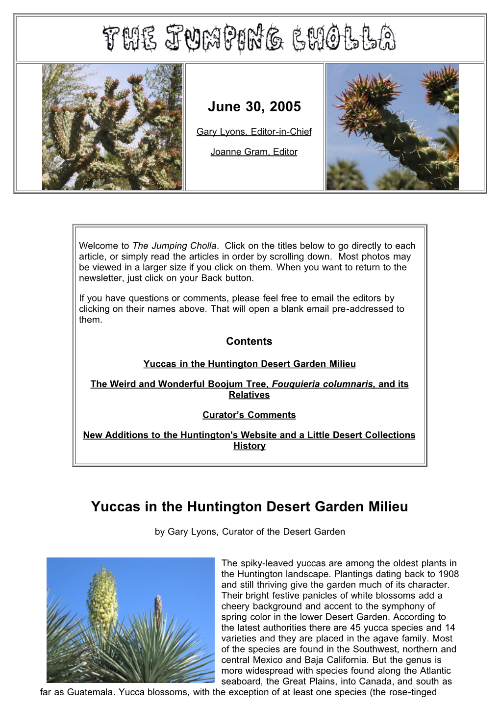 The Huntington Botanical Gardens) Who Was Employed at the UC Garden at the Time