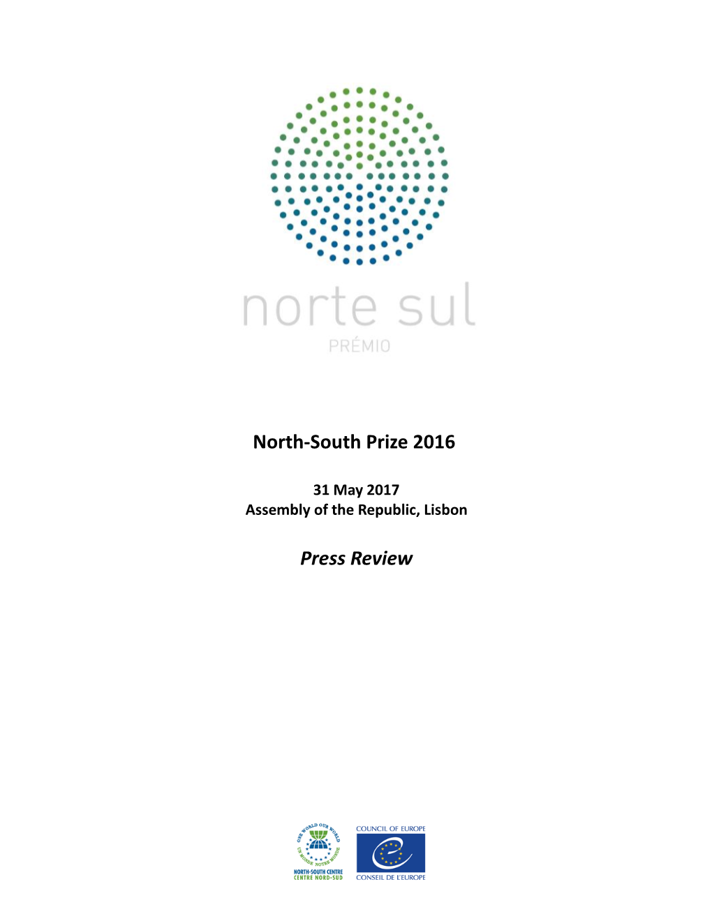 North-South Prize 2016 Press Review