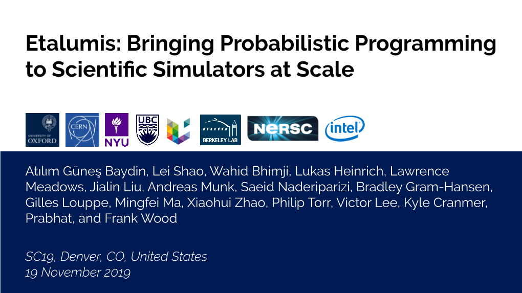Bringing Probabilistic Programming to Scientific Simulators at Scale